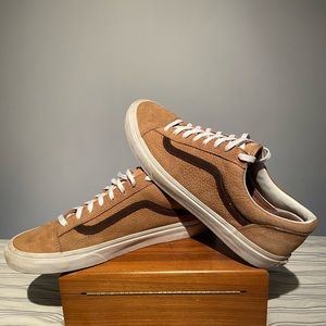 Vans old skool brown suede size 13